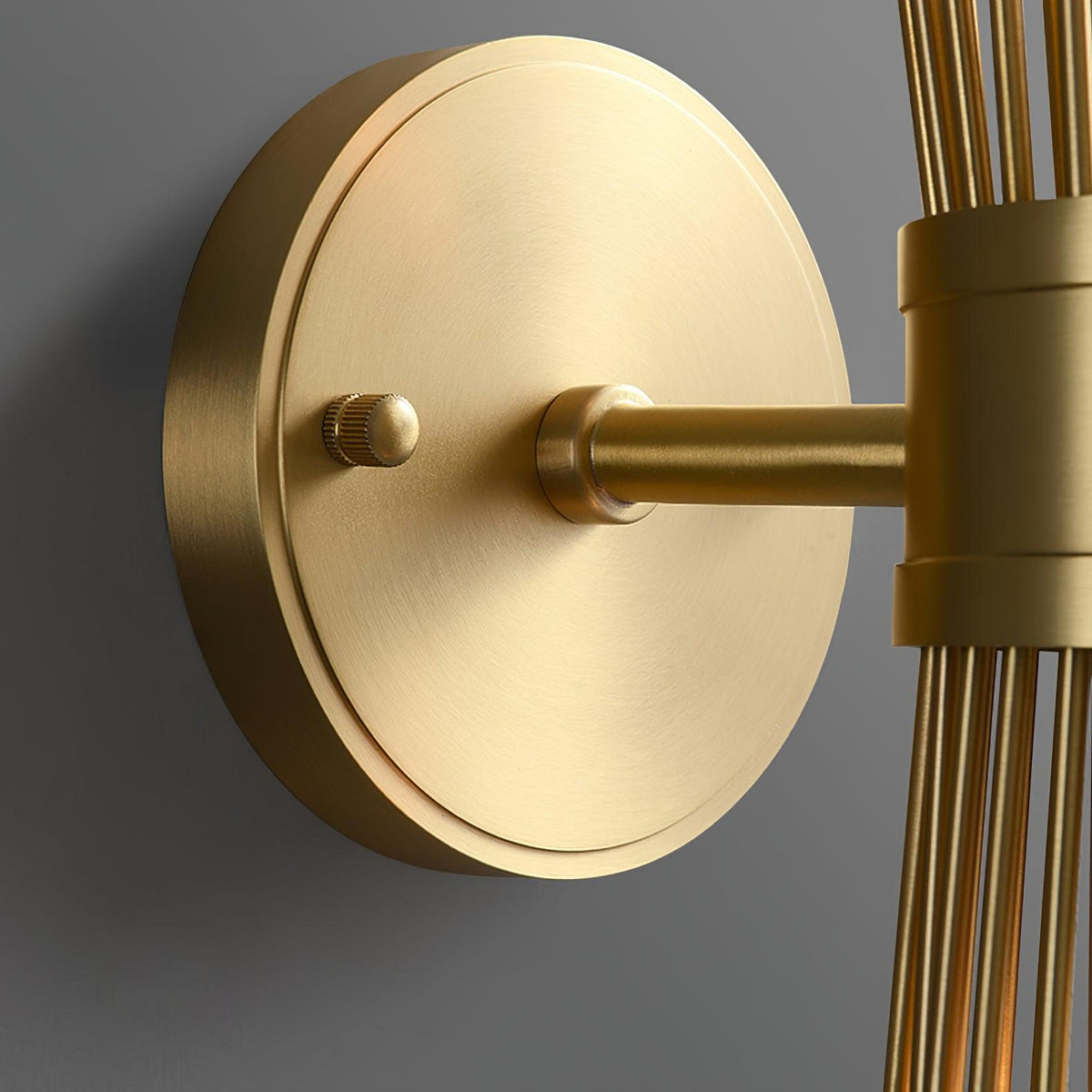 Thresher Postmodern luxe Candle messing wandlamp