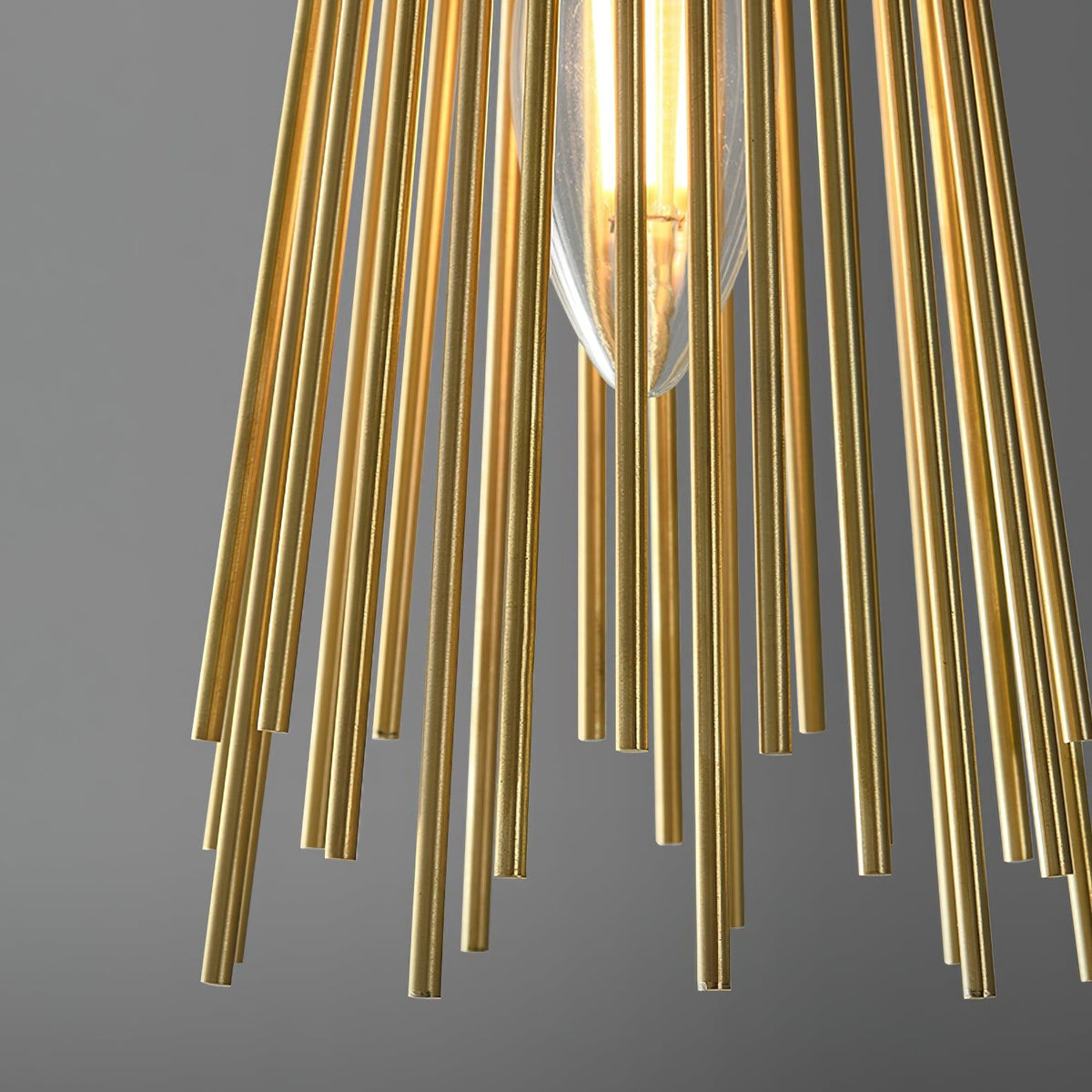 Thresher Postmodern luxe Candle messing wandlamp