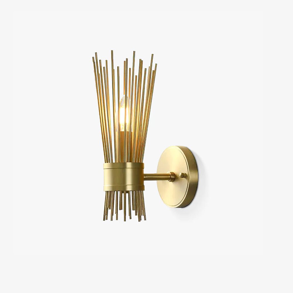 Thresher Postmodern luxe Candle messing wandlamp