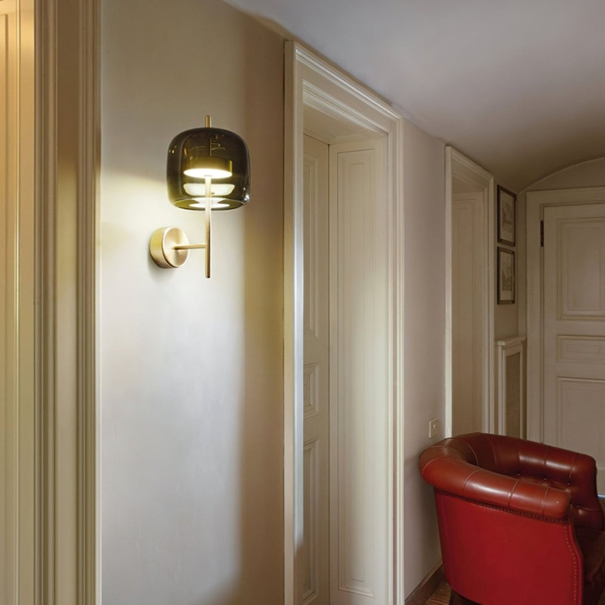 Caless Premium Noordse kunst glas wandlamp