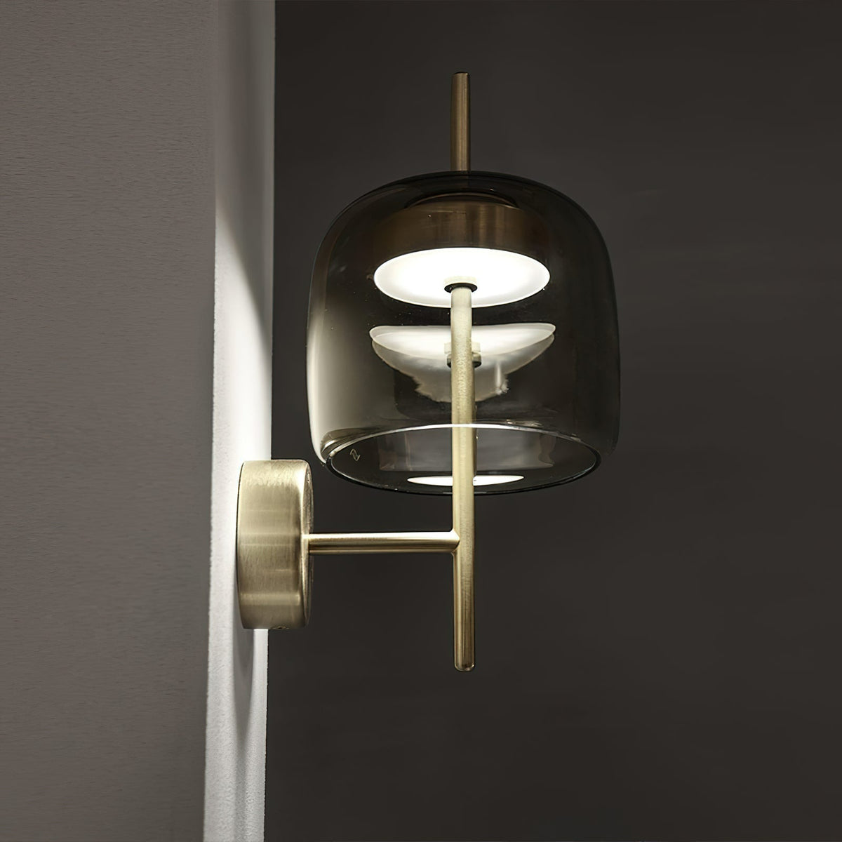 Caless Premium Noordse kunst glas wandlamp