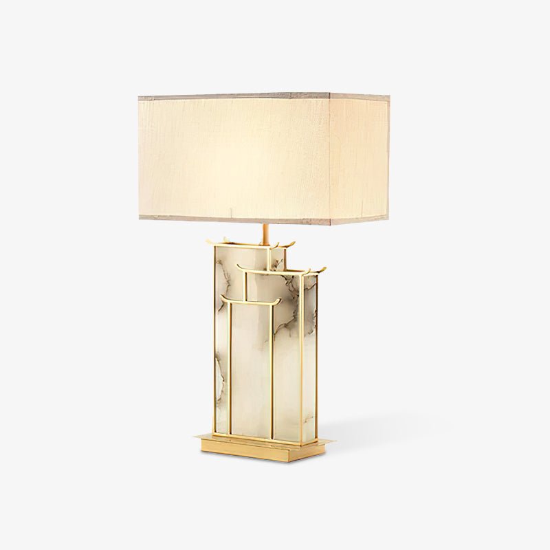 Nysilor Rechthoekig Glas Tafellamp