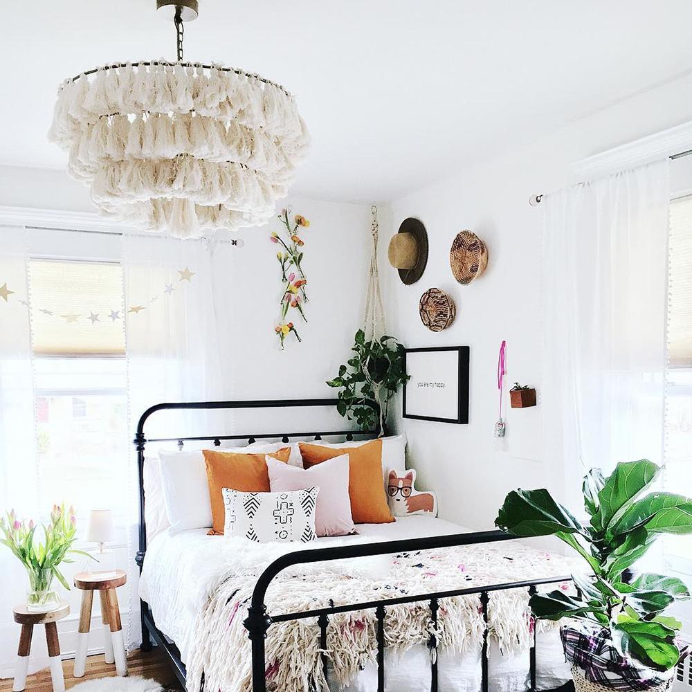 Arixo Kroonluchter Roze Bohemian Chic