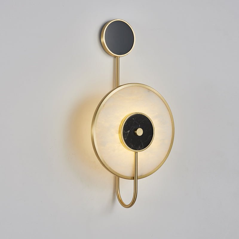 Merdin albasten wandlamp