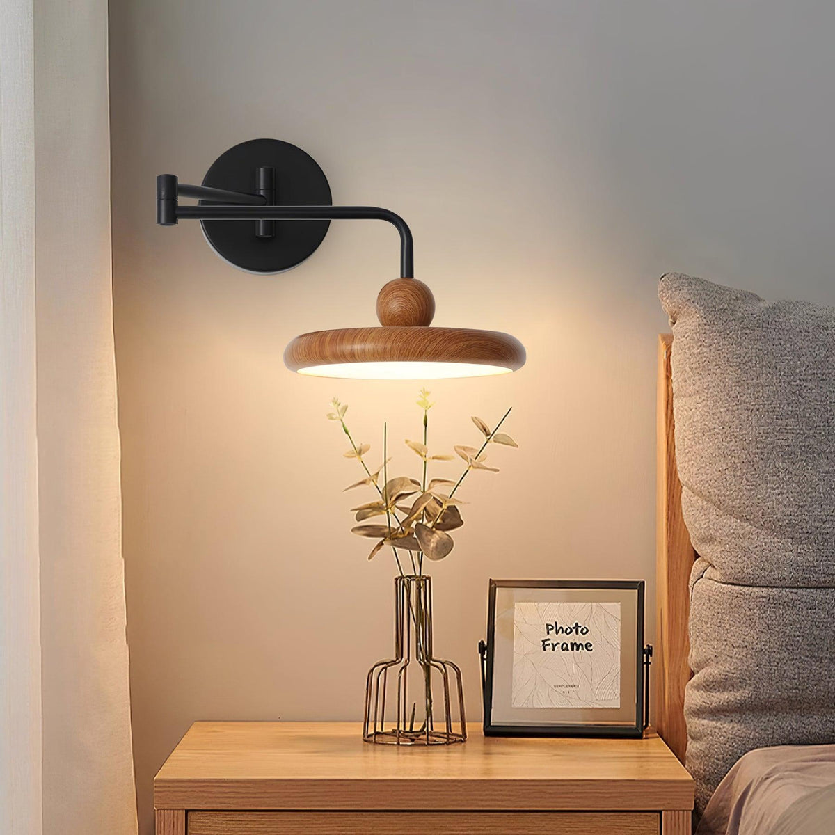 Tavo houten wandlamp