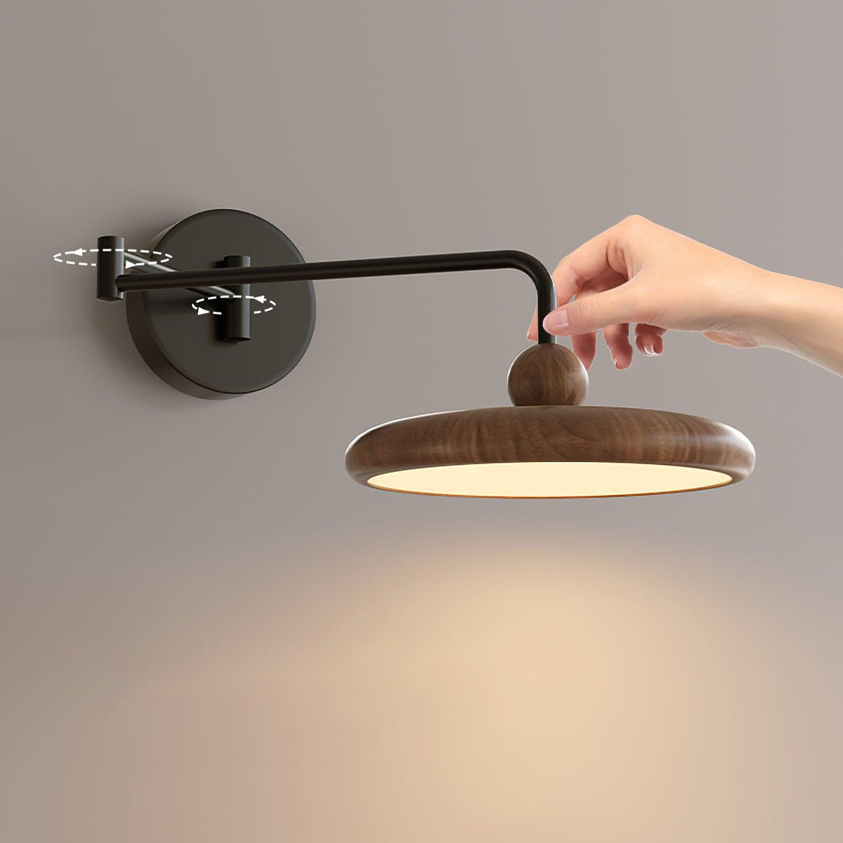 Tavo houten wandlamp