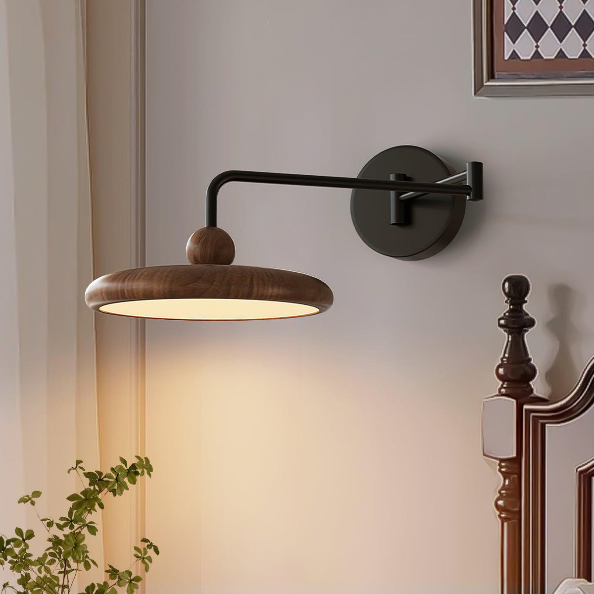 Tavo houten wandlamp