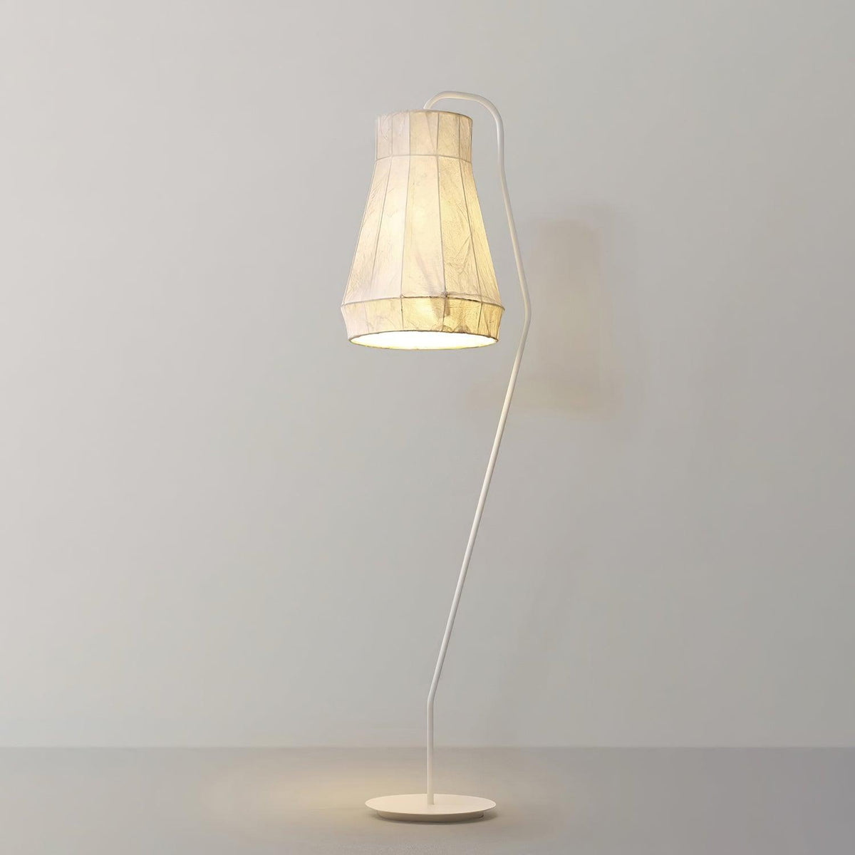 Otheir minimalistisch Stoffen vloerlamp