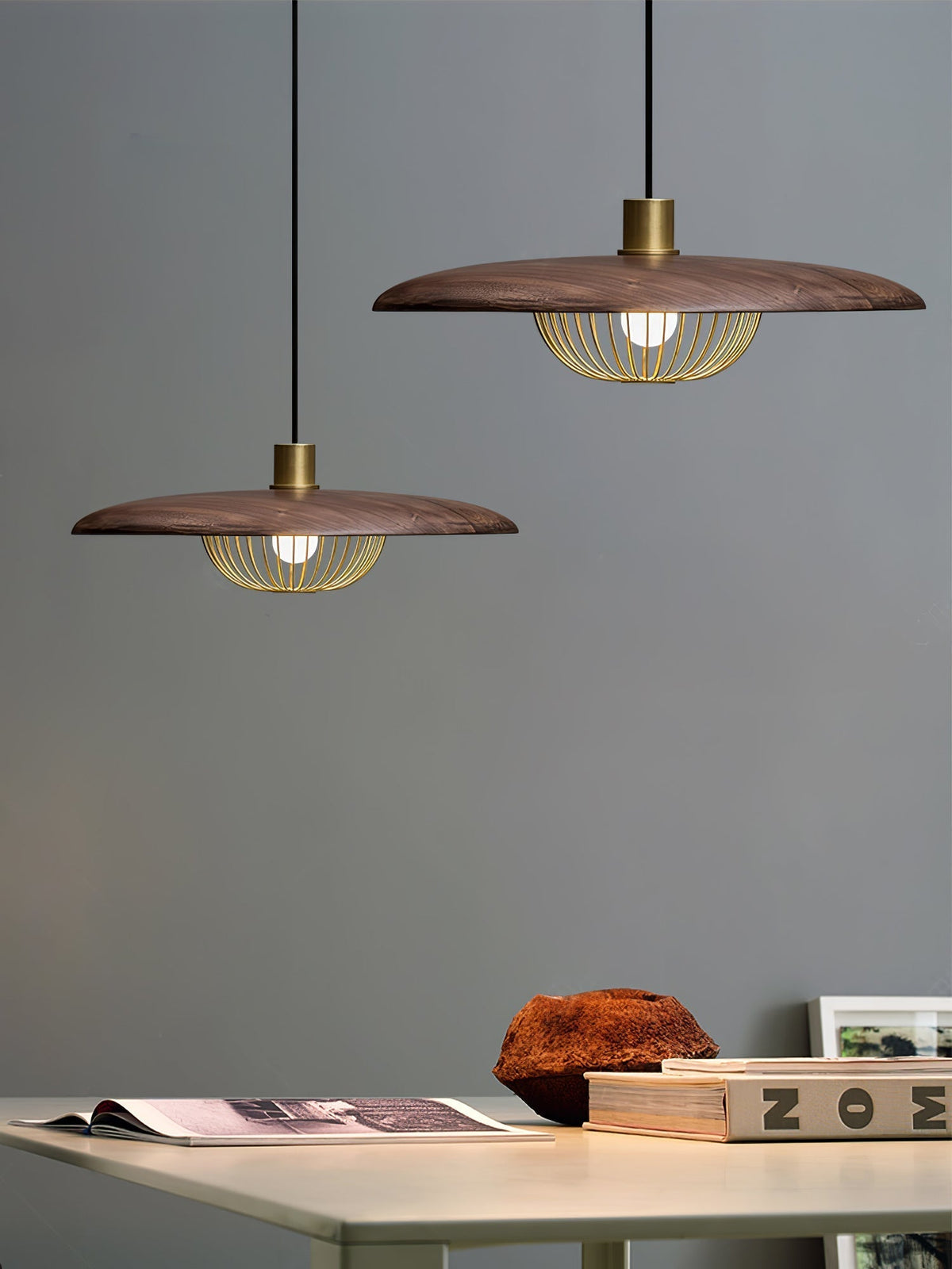 Rinoira Hout Retro Vintage Hanglamp