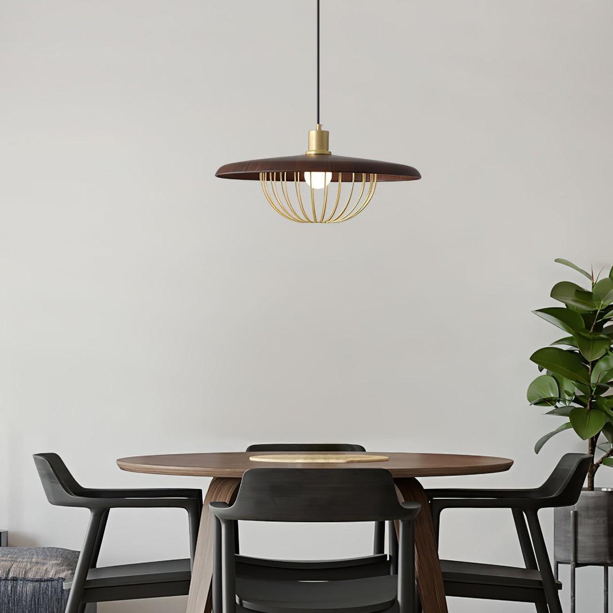 Rinoira Hout Retro Vintage Hanglamp