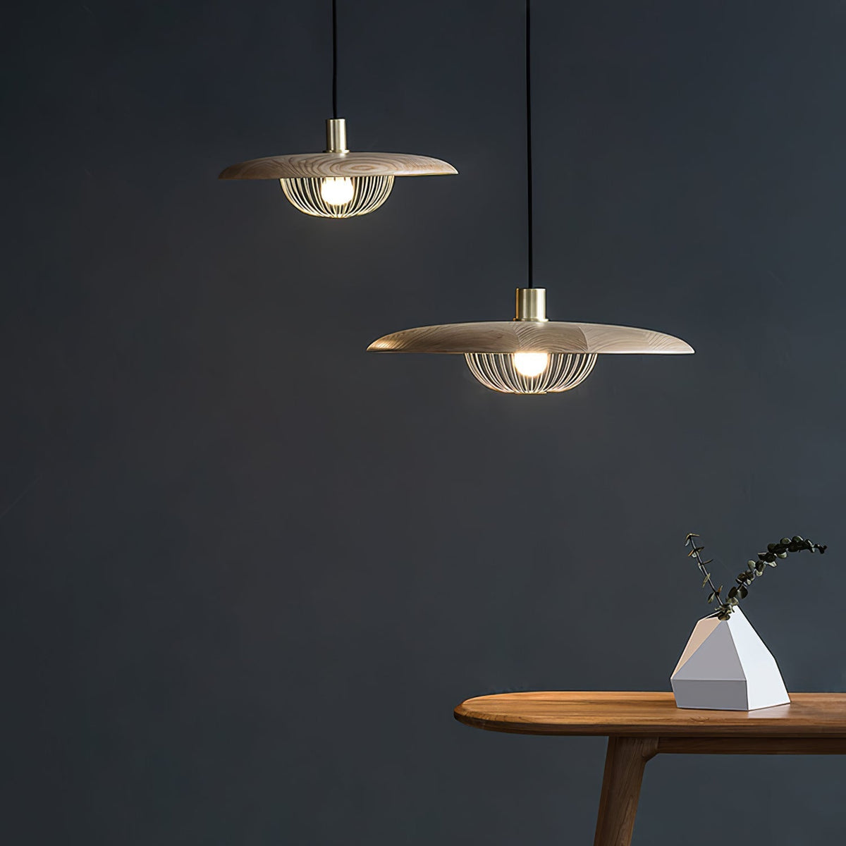 Rinoira Hout Retro Vintage Hanglamp