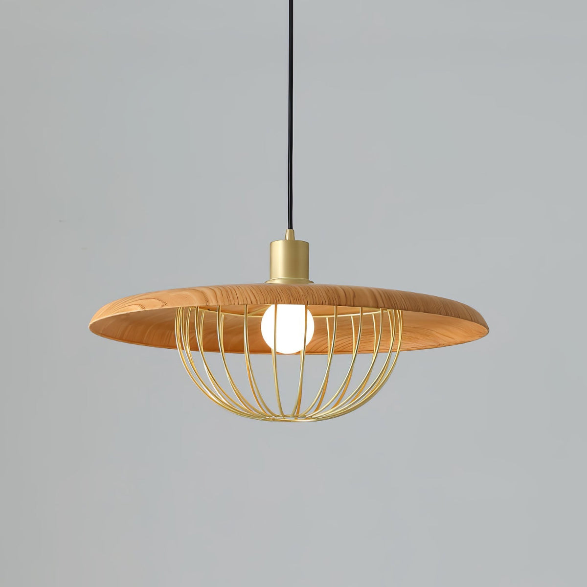 Rinoira Hout Retro Vintage Hanglamp
