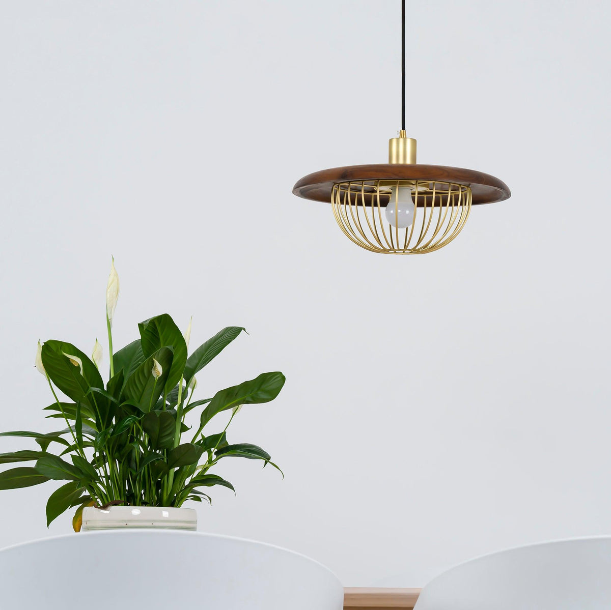 Rinoira Hout Retro Vintage Hanglamp