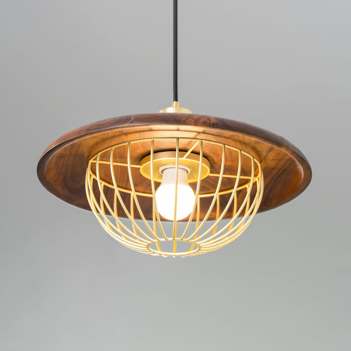 Rinoira Hout Retro Vintage Hanglamp