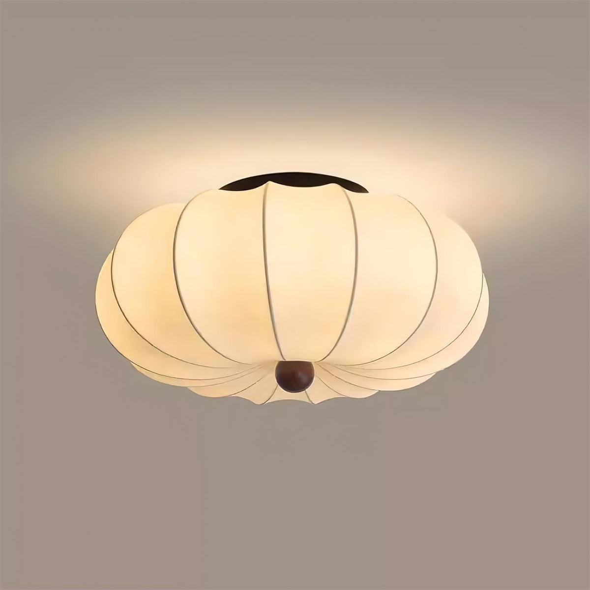 Novia plafondlamp met Zachte Glowing Stoffen