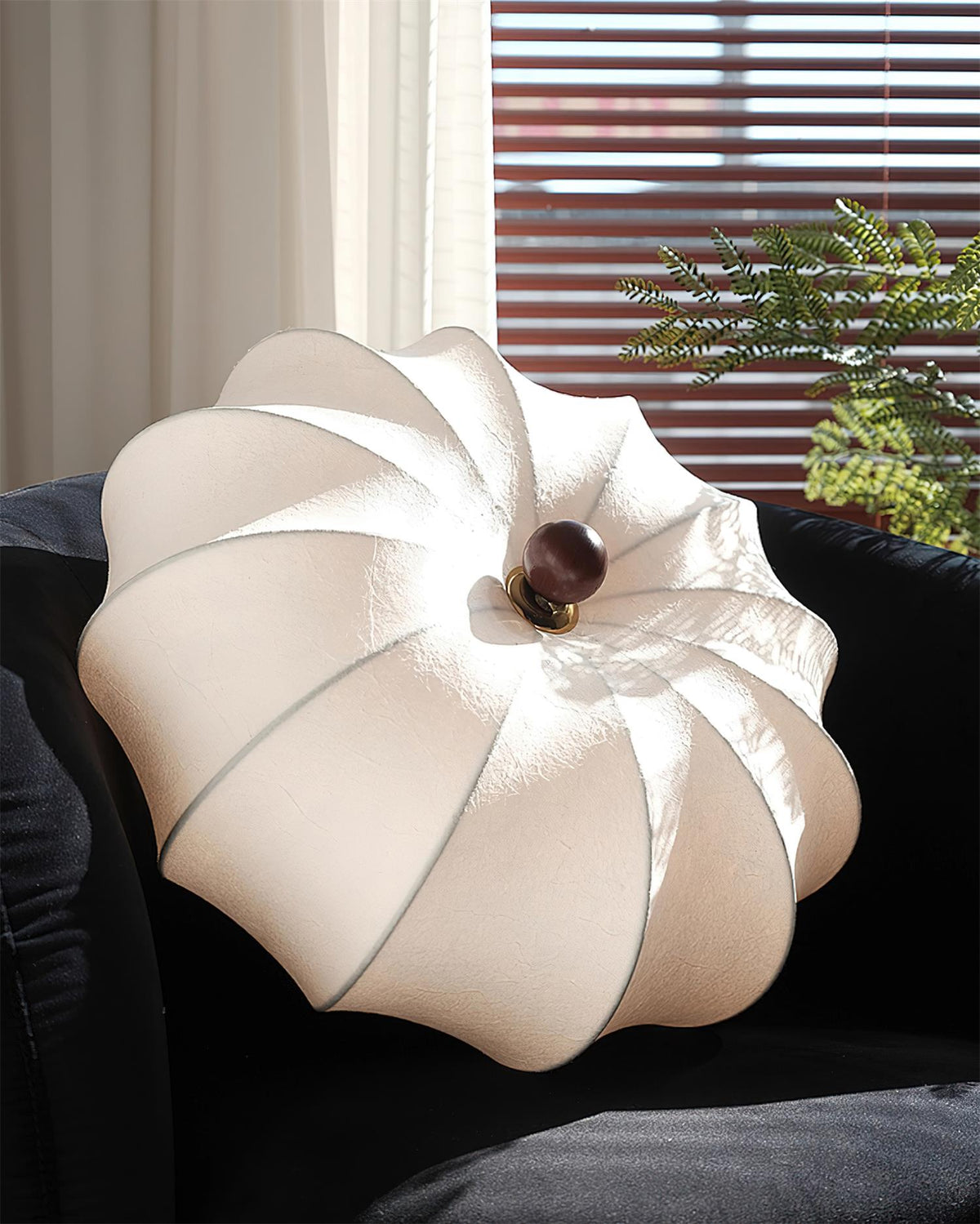 Novia plafondlamp met Zachte Glowing Stoffen