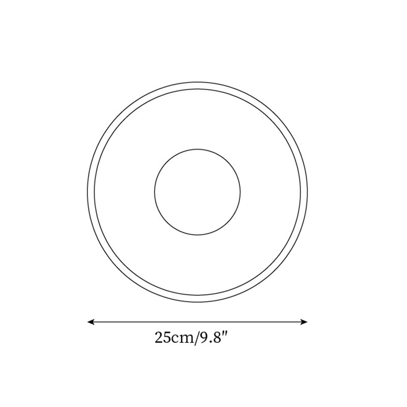 Norvian wandlamp rond travertin minimalistisch