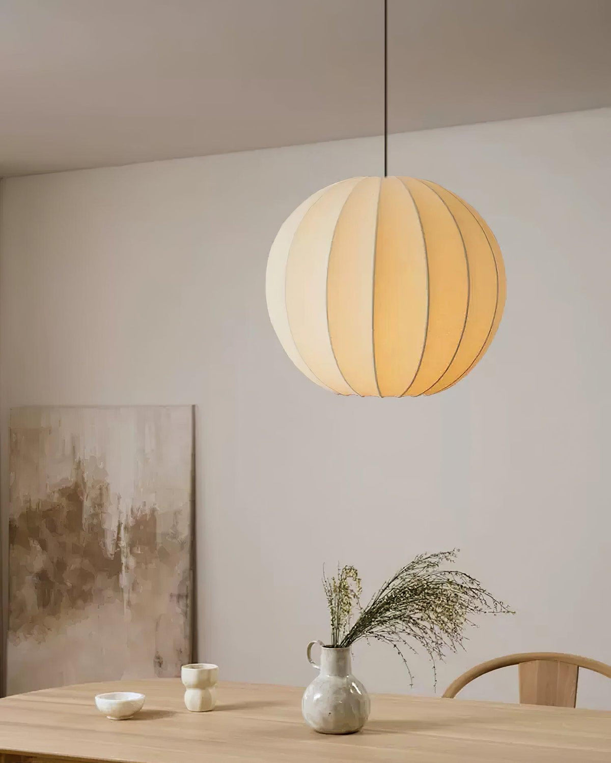 Elaireria zijde Scandinavische hanglamp