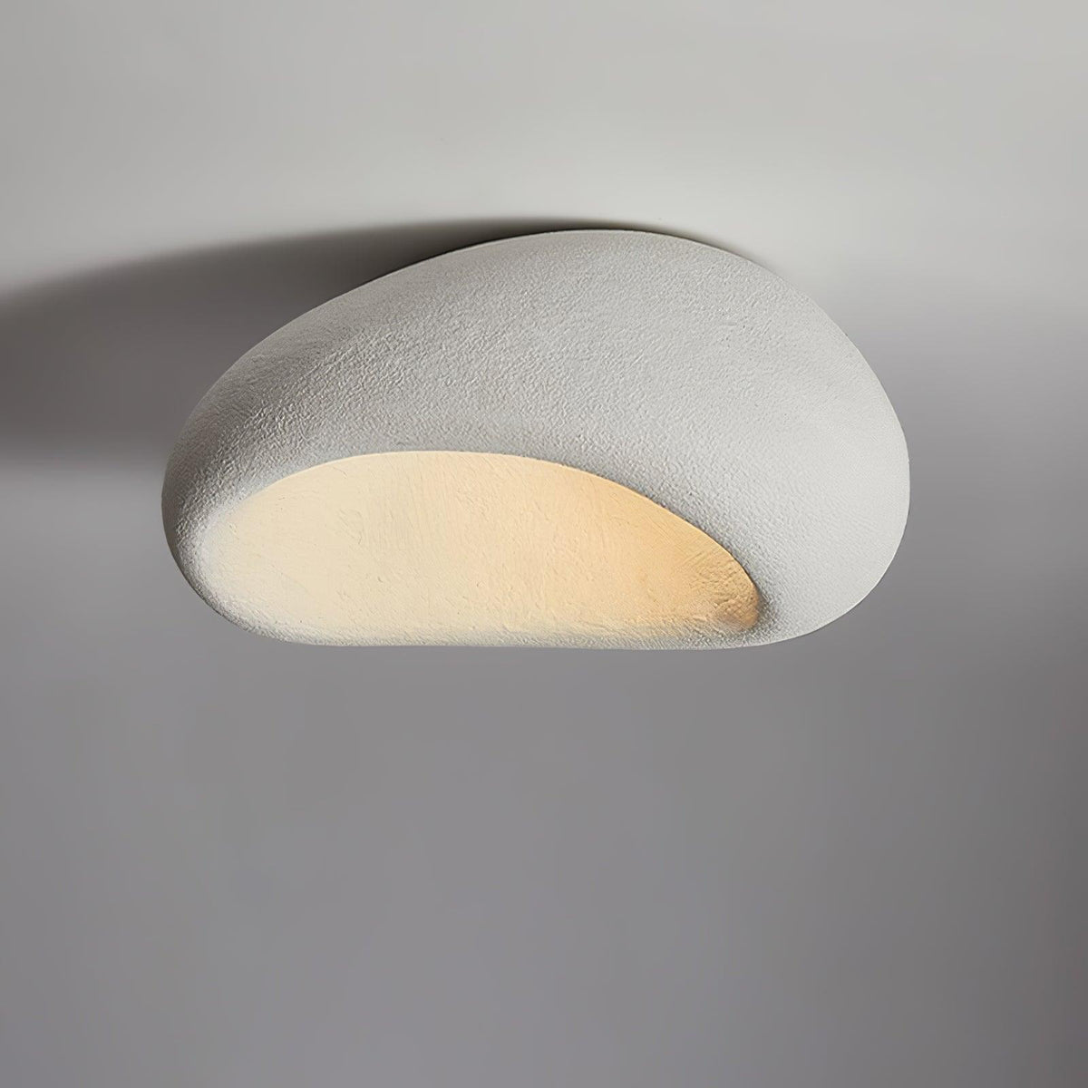 Rivenira plafondlamp met Japanse Wabi-Sabi Maan