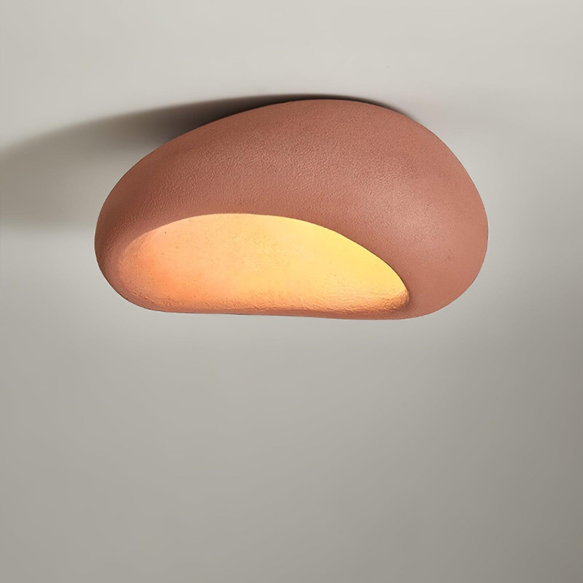 Rivenira plafondlamp met Japanse Wabi-Sabi Maan