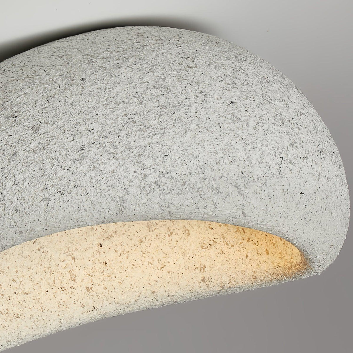 Rivenira plafondlamp met Japanse Wabi-Sabi Maan