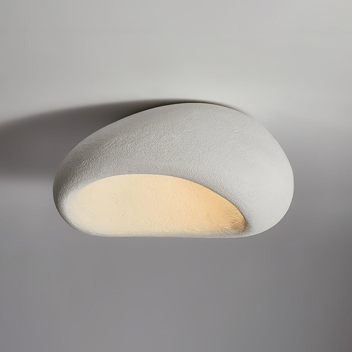 Rivenira plafondlamp met Japanse Wabi-Sabi Maan