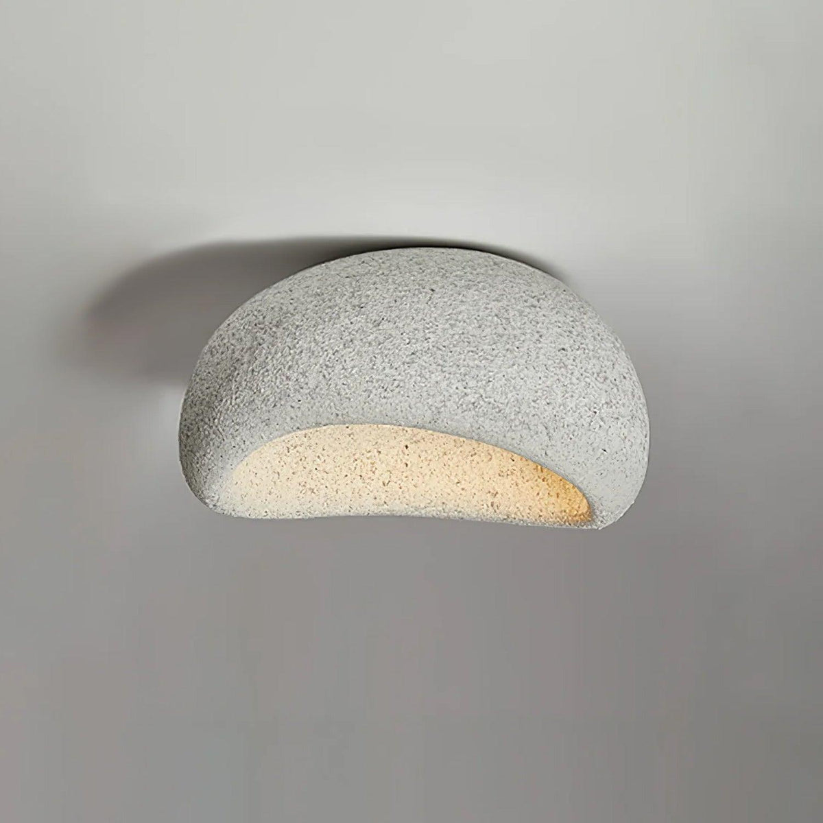 Rivenira plafondlamp met Japanse Wabi-Sabi Maan
