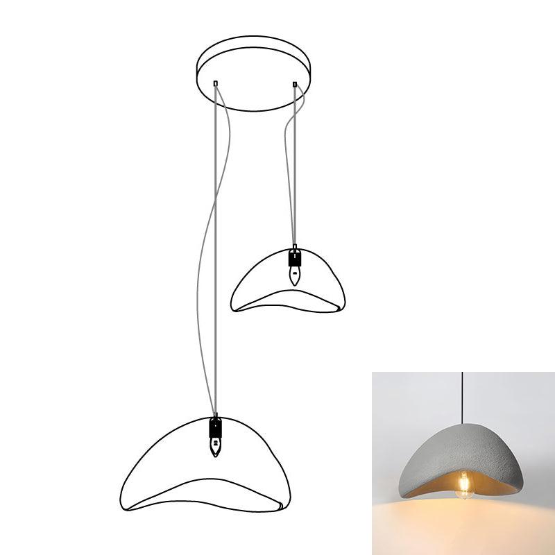 Fentor hanglamp met witte lampenkap minimalistisch