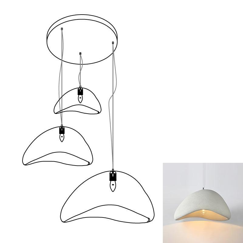 Fentor hanglamp met witte lampenkap minimalistisch