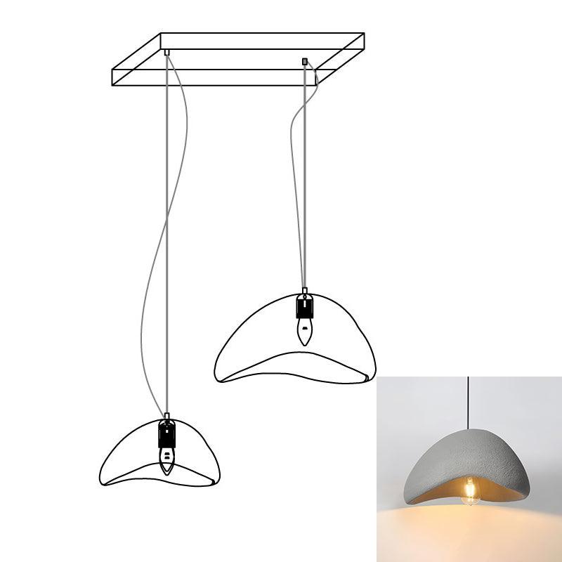 Fentor hanglamp met witte lampenkap minimalistisch
