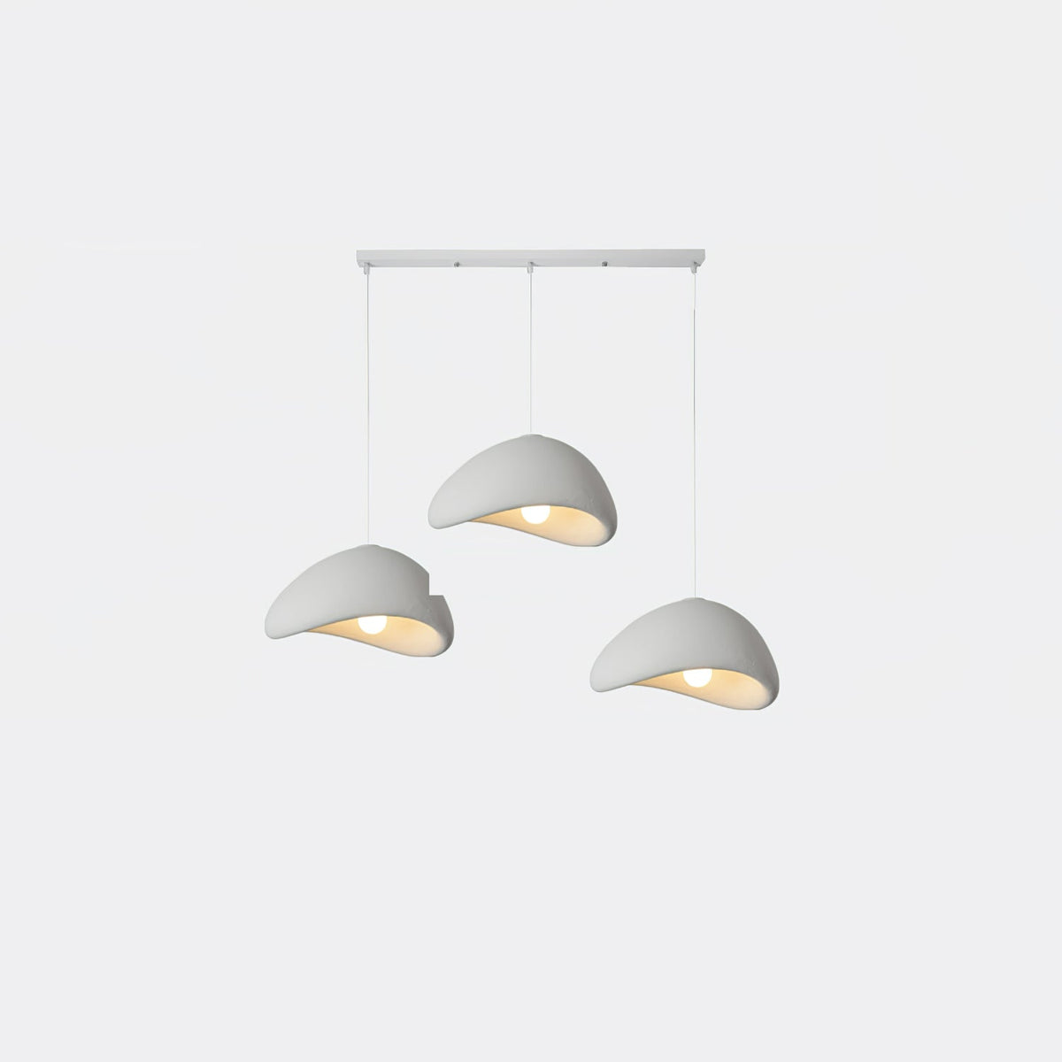 Fentor hanglamp met witte lampenkap minimalistisch