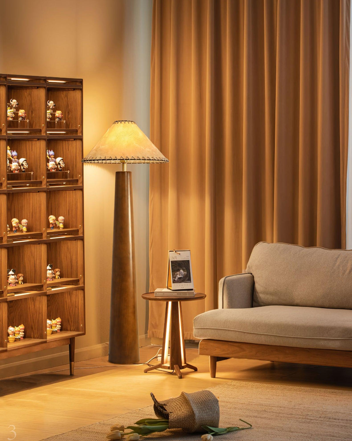 Cedar vloerlamp