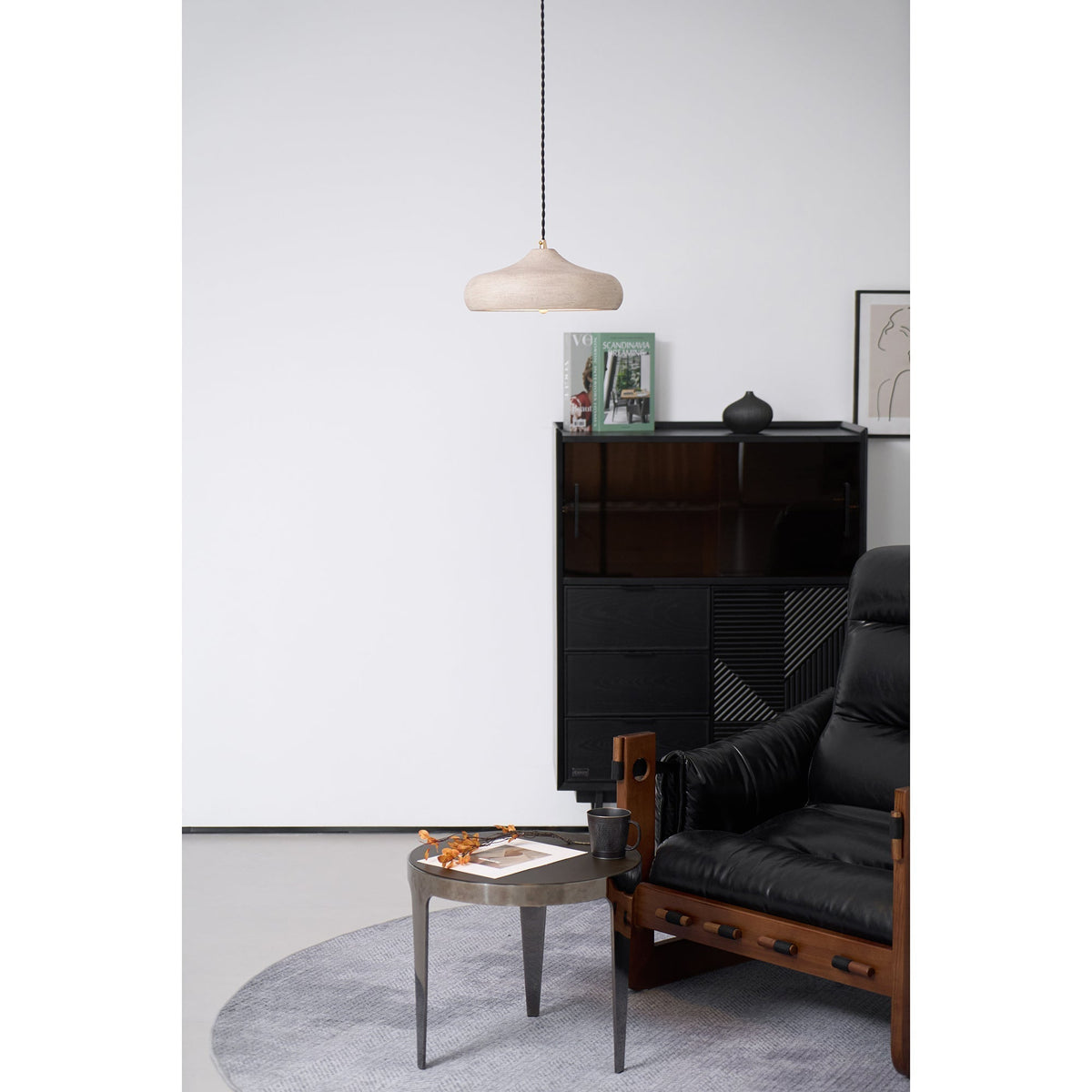 Etalyra Zwart hanglamp