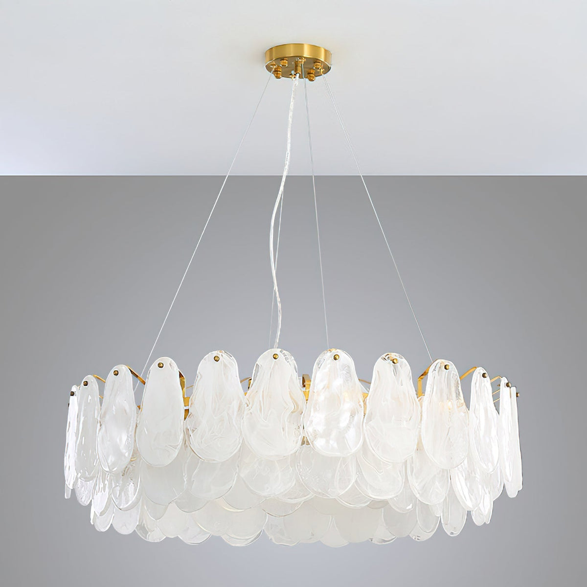 Velorissa Cloud glas Kroonluchter
