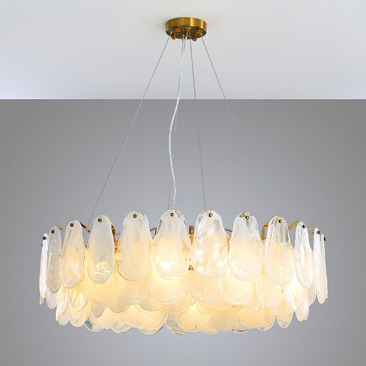 Velorissa Cloud glas Kroonluchter