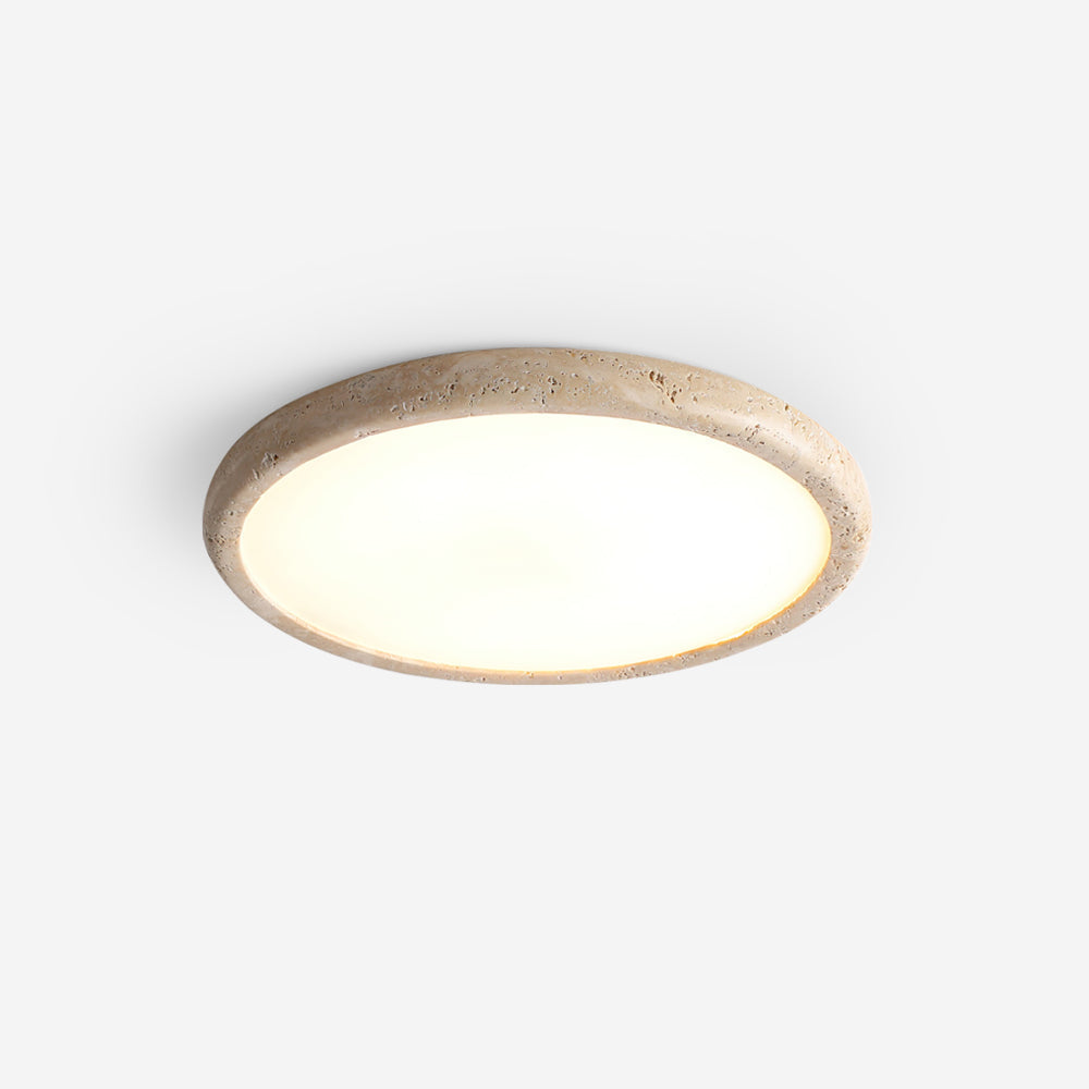 Ciro travertin plafondlamp