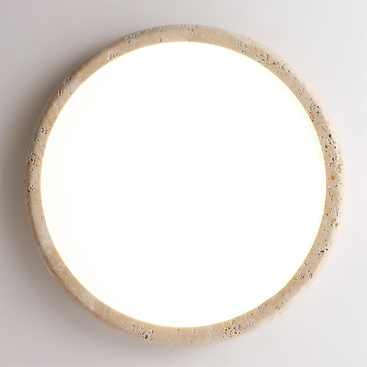 Ciro travertin plafondlamp