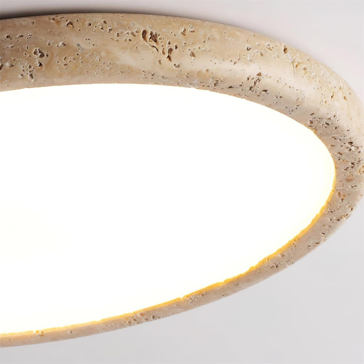 Ciro travertin plafondlamp