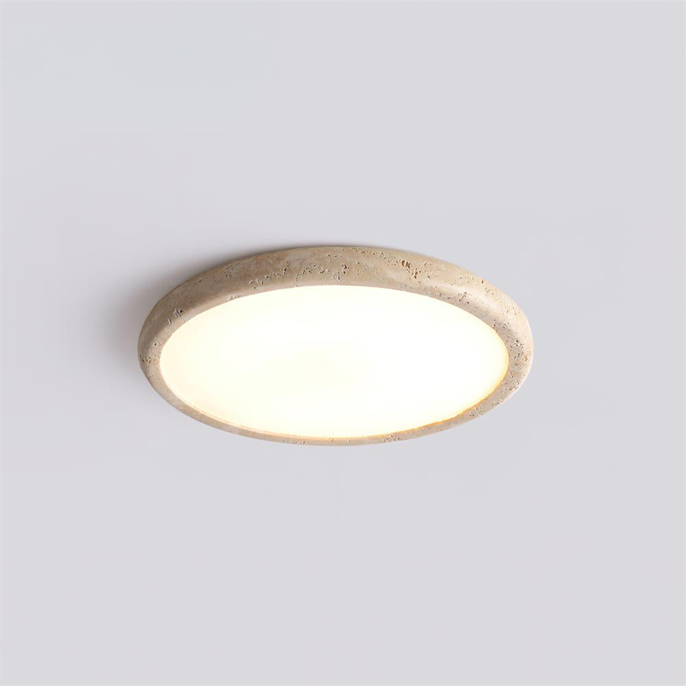 Ciro travertin plafondlamp