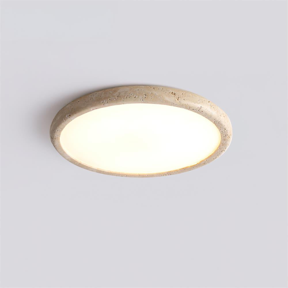 Ciro travertin plafondlamp