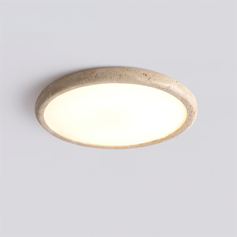 Ciro travertin plafondlamp