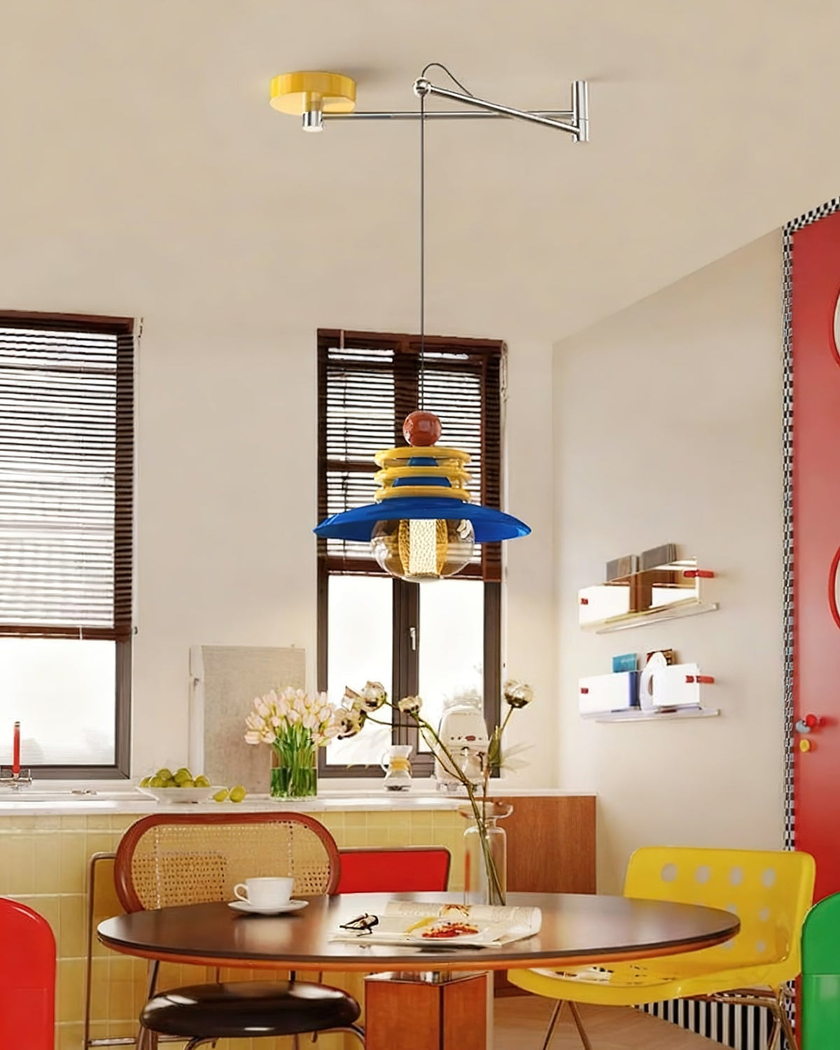 Marcella Swing Arm hanglamp