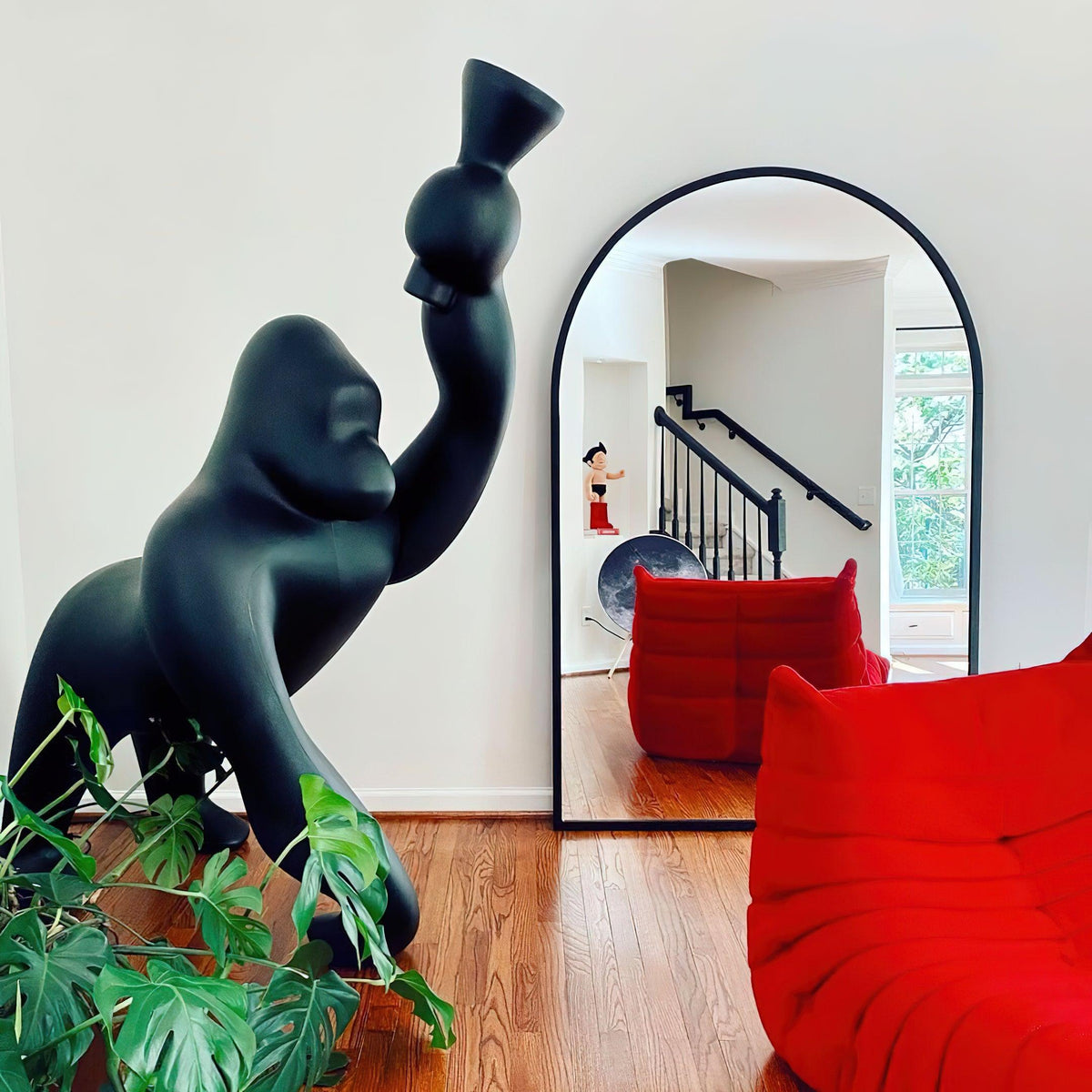 Gorilla vloerlamp