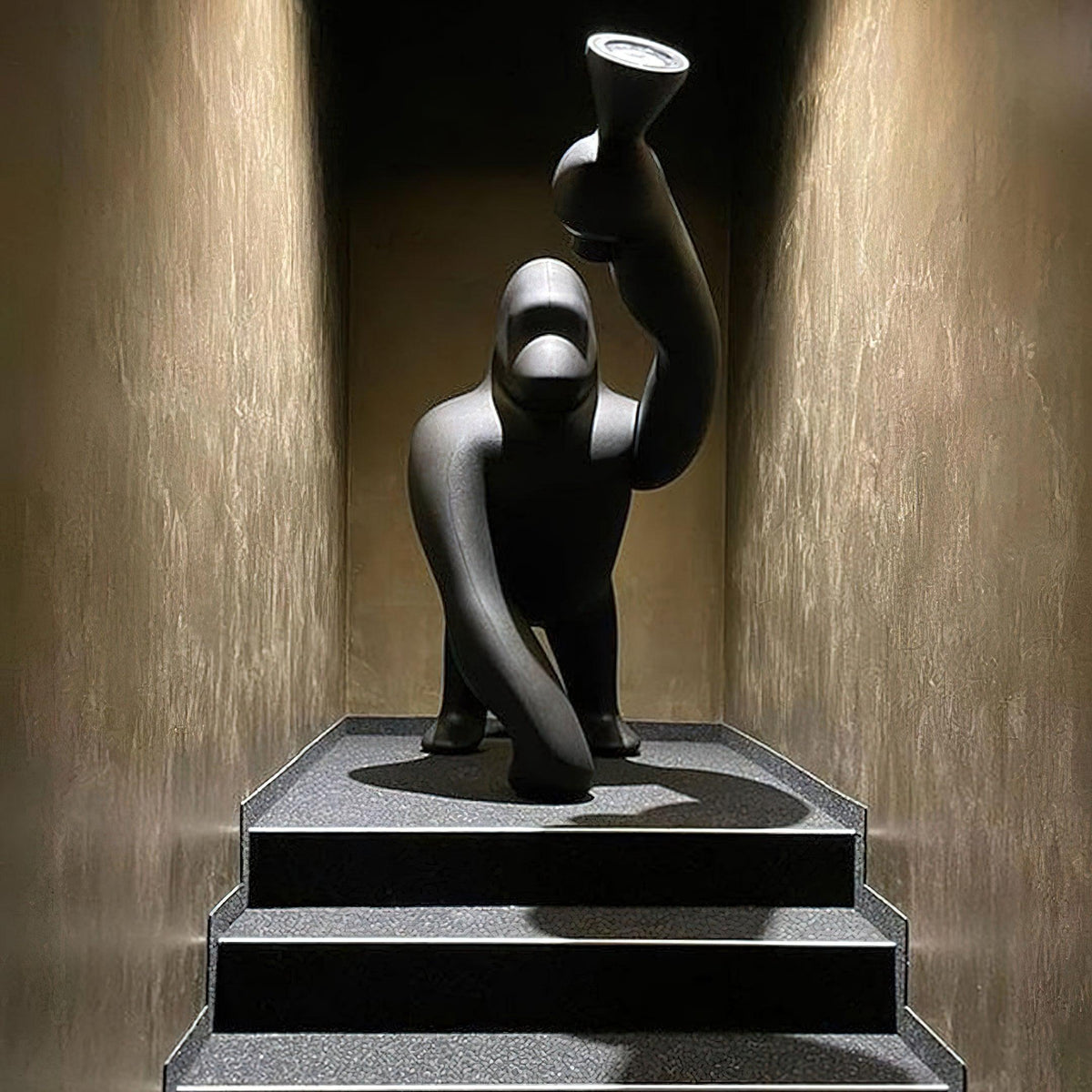 Gorilla vloerlamp