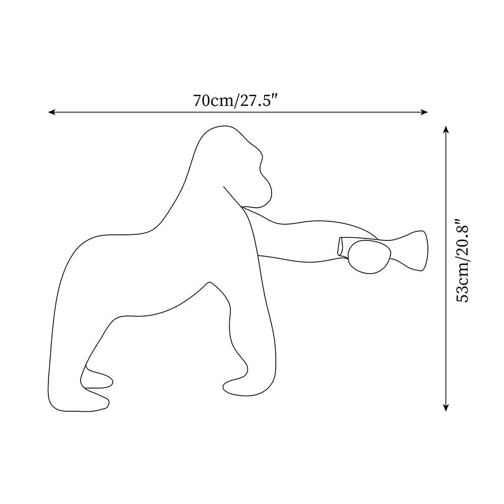 Gorilla vloerlamp