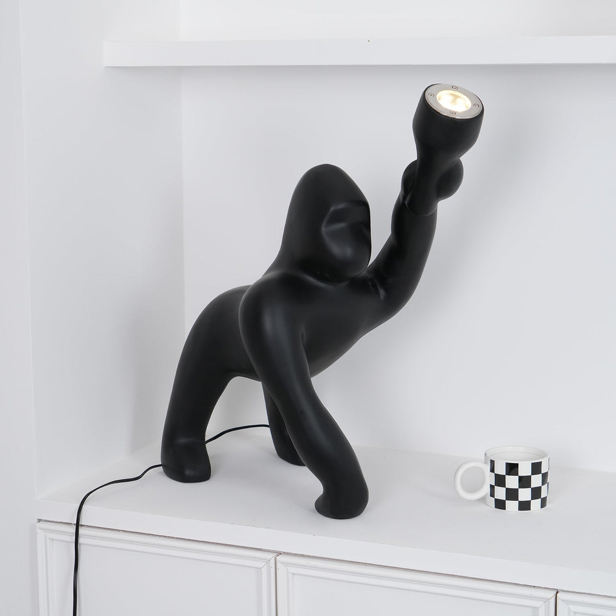 Gorilla vloerlamp