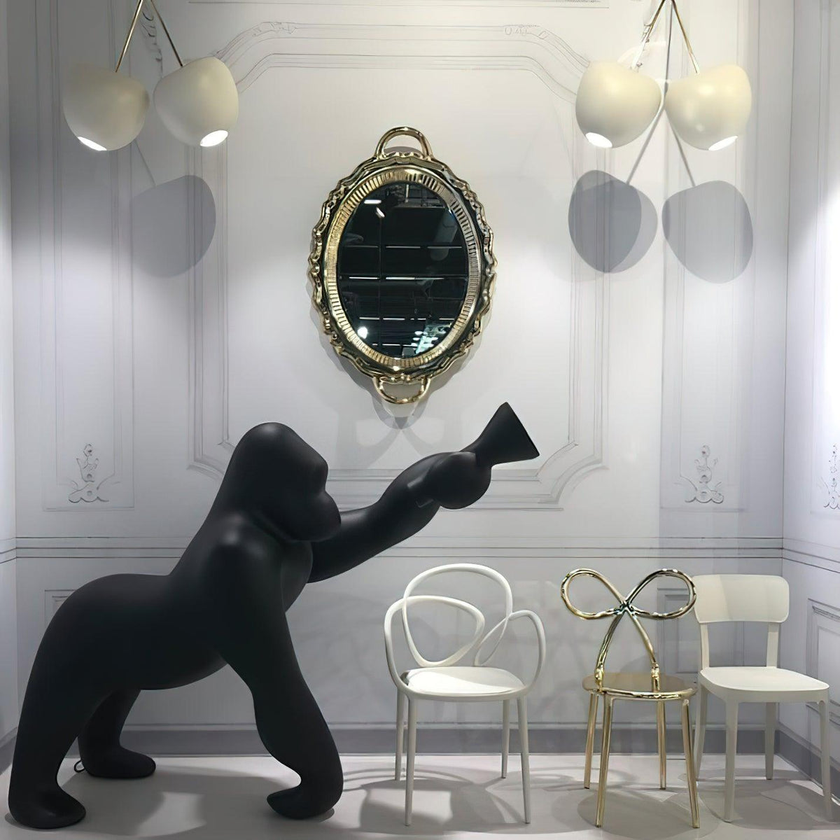 Gorilla vloerlamp