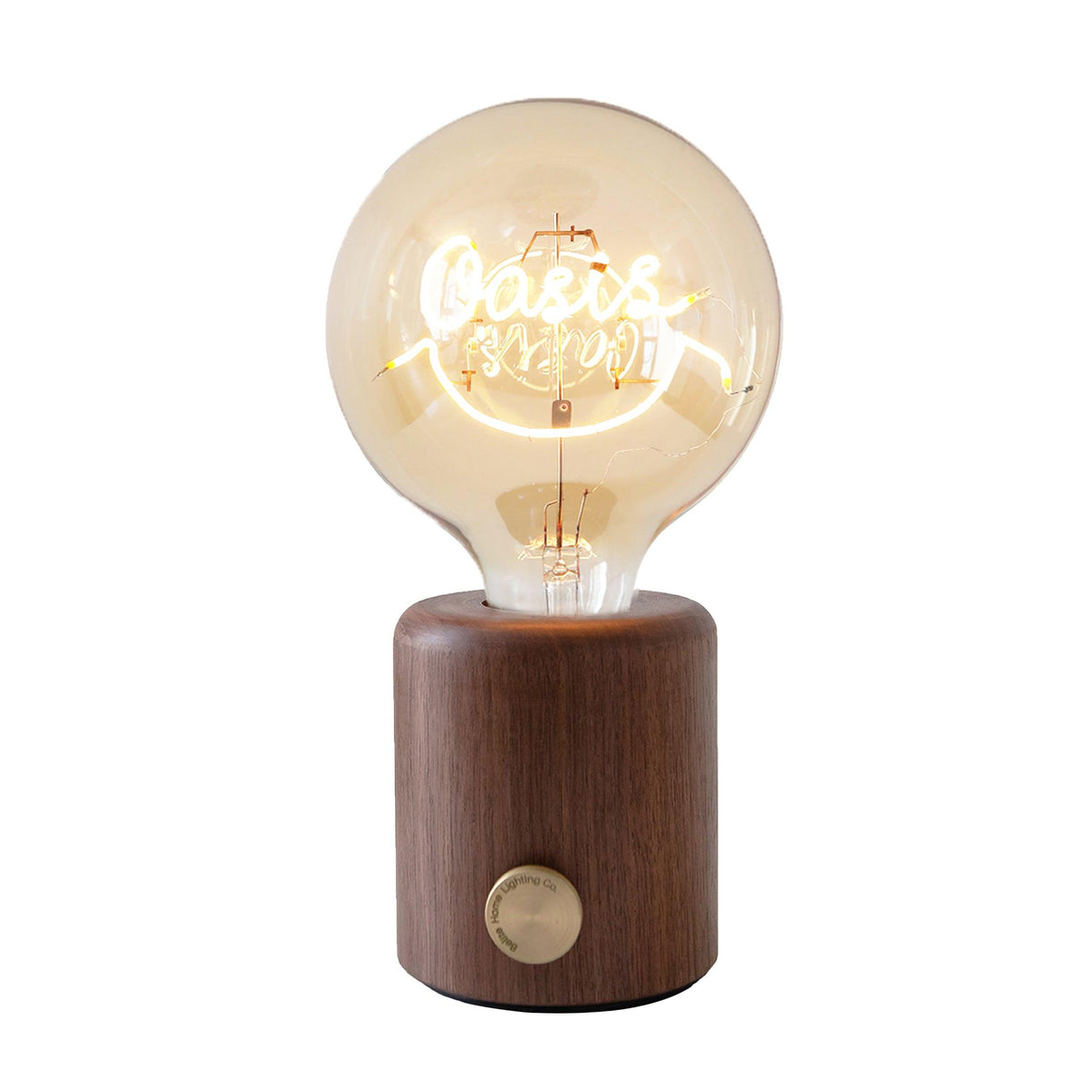 Altheil Retro houten tafellamp
