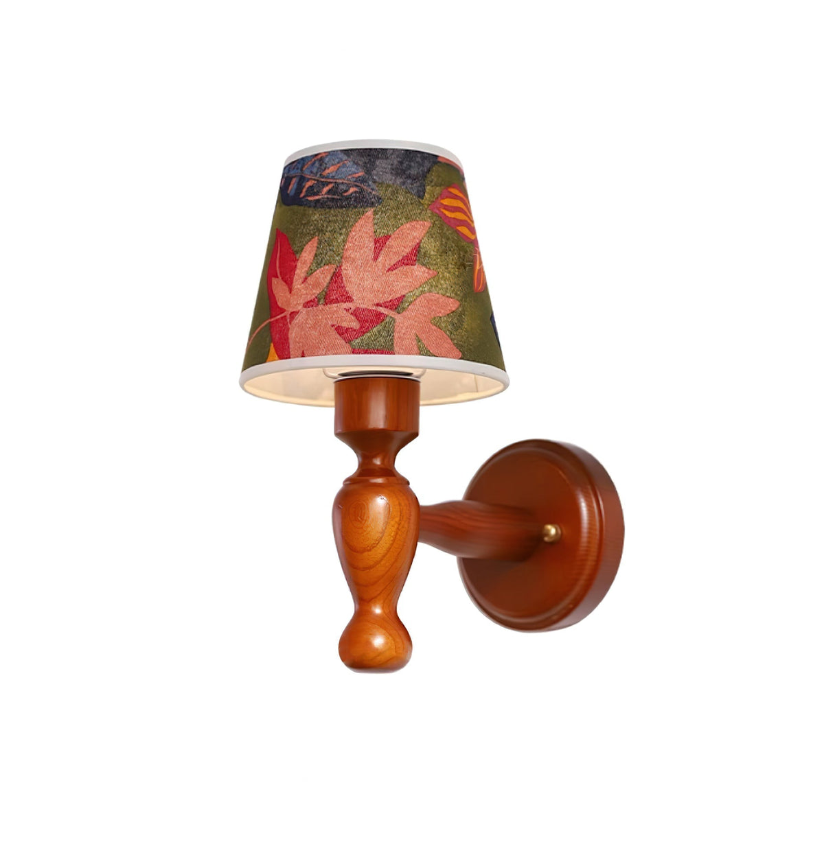Orbel Mapleleaf wandlamp met houten element