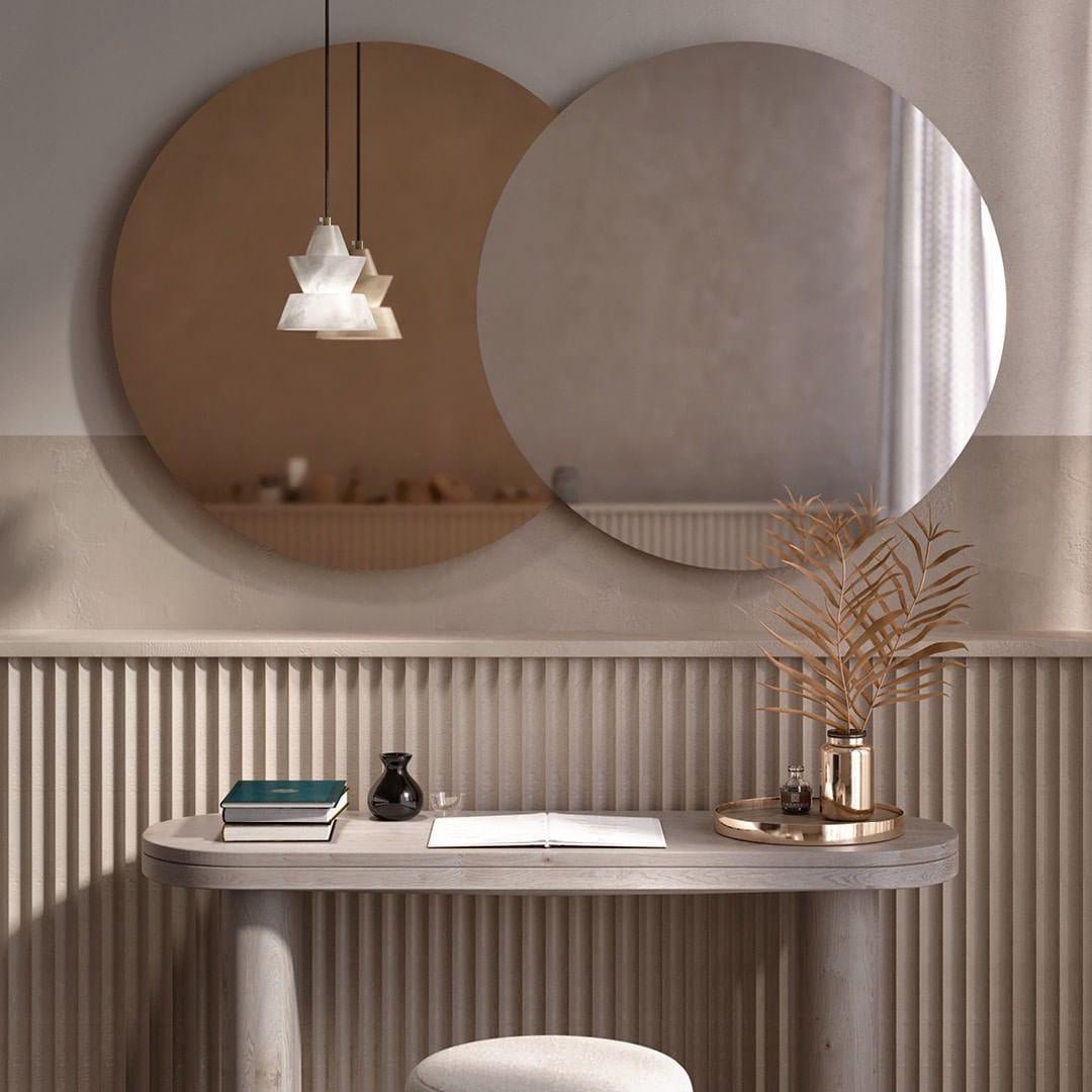 Evo hanglamp in albast